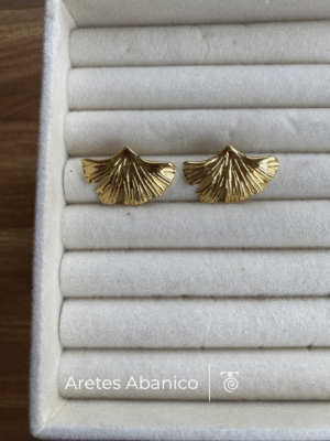 Aretes Abanico