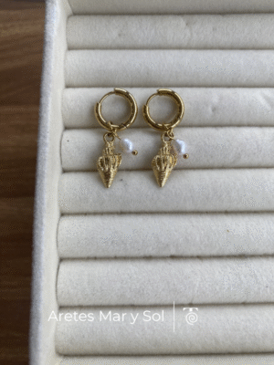 Aretes Mar y Sol